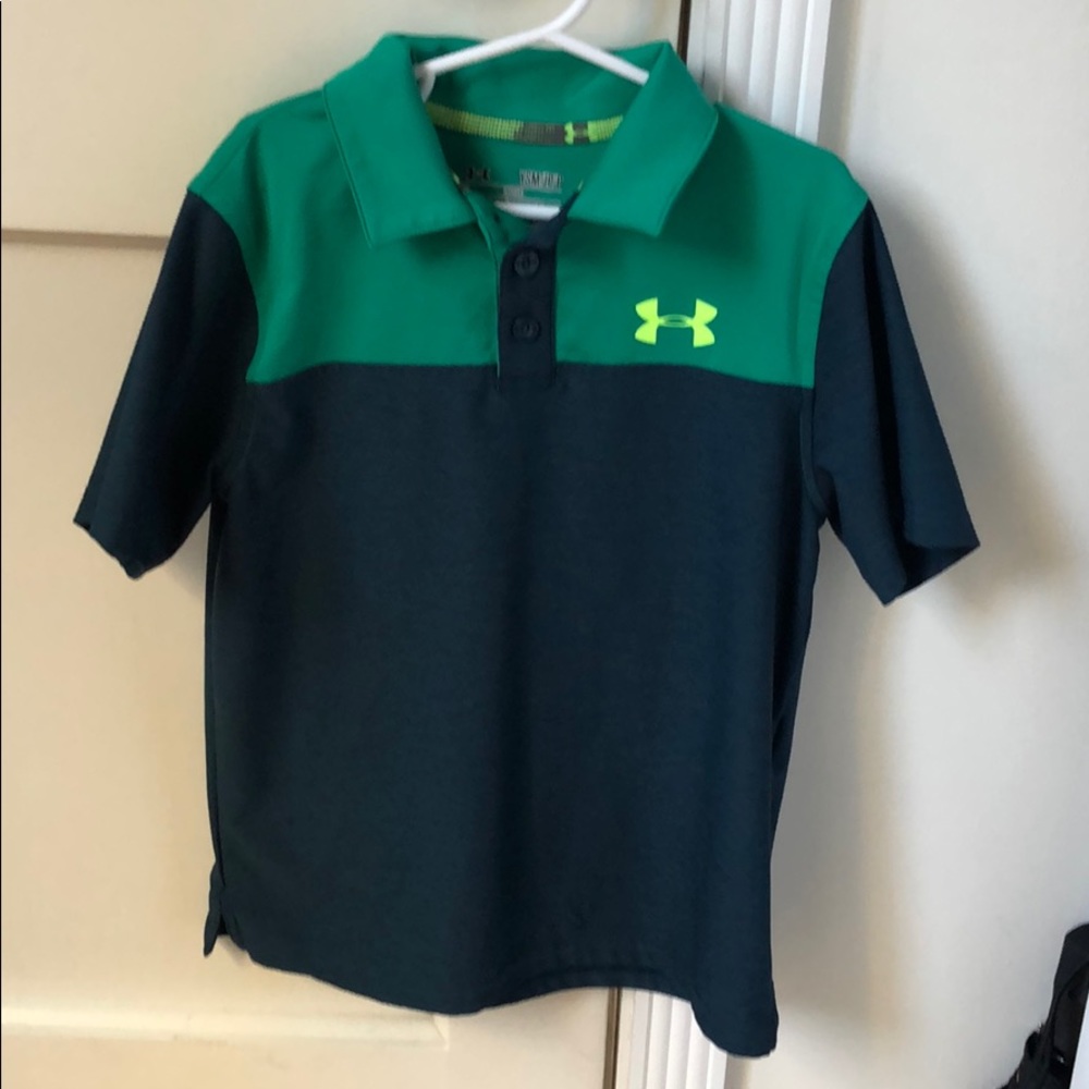 Under Armor collared shirt , youth small